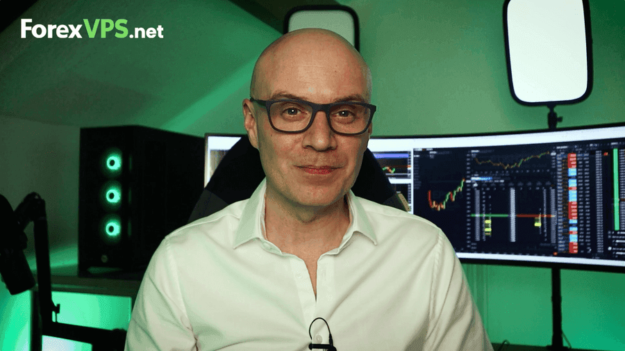 Thumbnail of trader for video