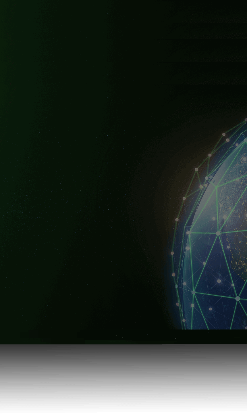 Background globe and space for tablets