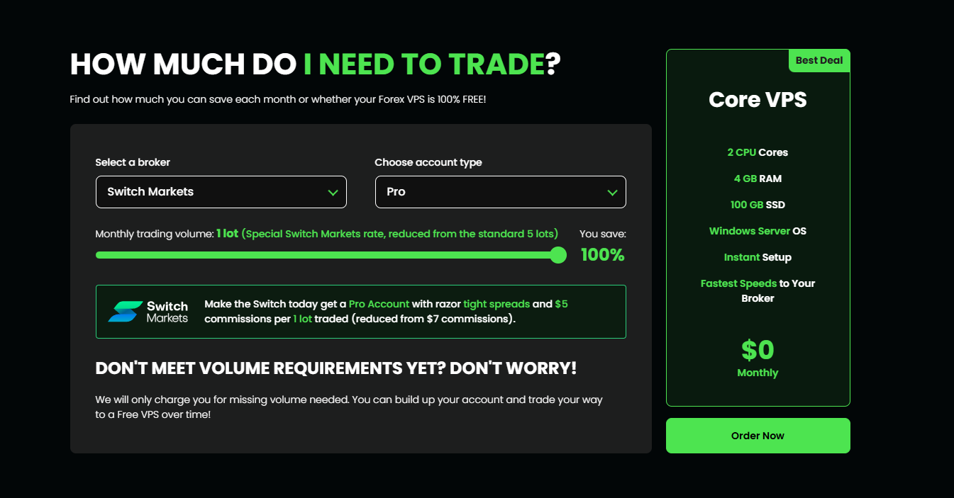 Forex VPS gratuito 2