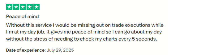 Reseña positiva de ForexVPS 2