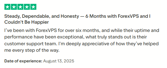 forexvps postive review