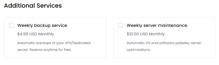limitación de vpsforextrader