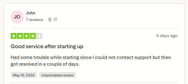 contabo feedback