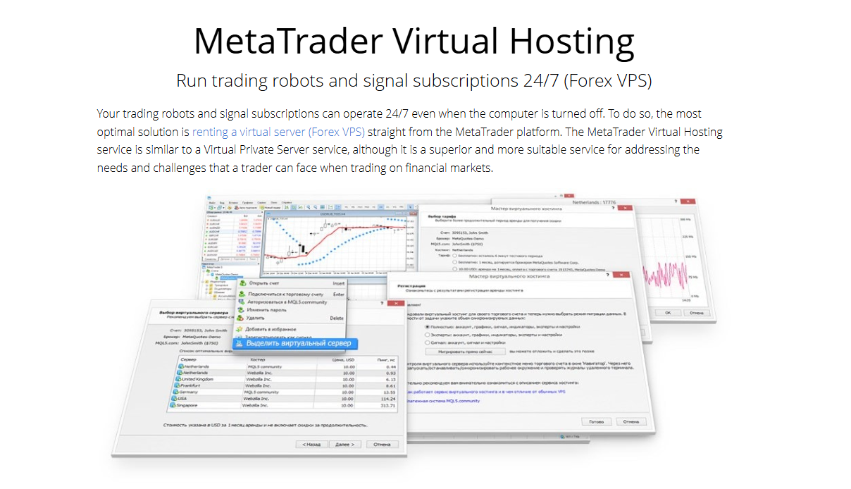 metatrader vps forex vps provider