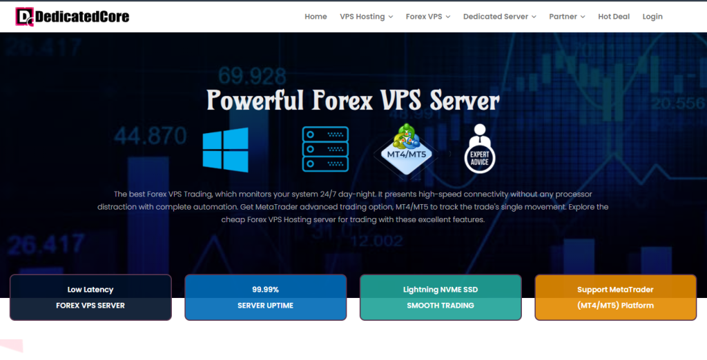 DedicatedCore VPS Provider
